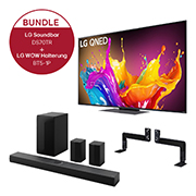 LG 55 Zoll LG QNED86 4K Smart TV + 5.1.1 Dolby Atmos Soundbar DS70TR mit 500 Watt, 55QNED86T6A.DS70TR