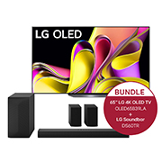 LG 65 Zoll LG 4K OLED TV B3 + 5.1 Soundbar DS60TR mit 440 Watt, OLED65B39LA.DS60TR