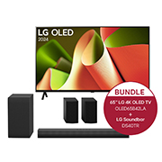 LG 65 Zoll LG OLED B4 4K Smart TV + 2.1 Soundbar DS40T mit 300 Watt, OLED65B42LA.DS40TR