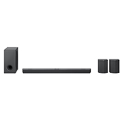 LG 9.1.5 Dolby Atmos® Soundbar mit 810 Watt | kabelloser Subwoofer | 3-Way-Upfiring-Rücklautsprecher, DS95QR