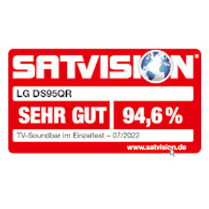 LG DS95QR Satvision Testurteil "sehr gut"