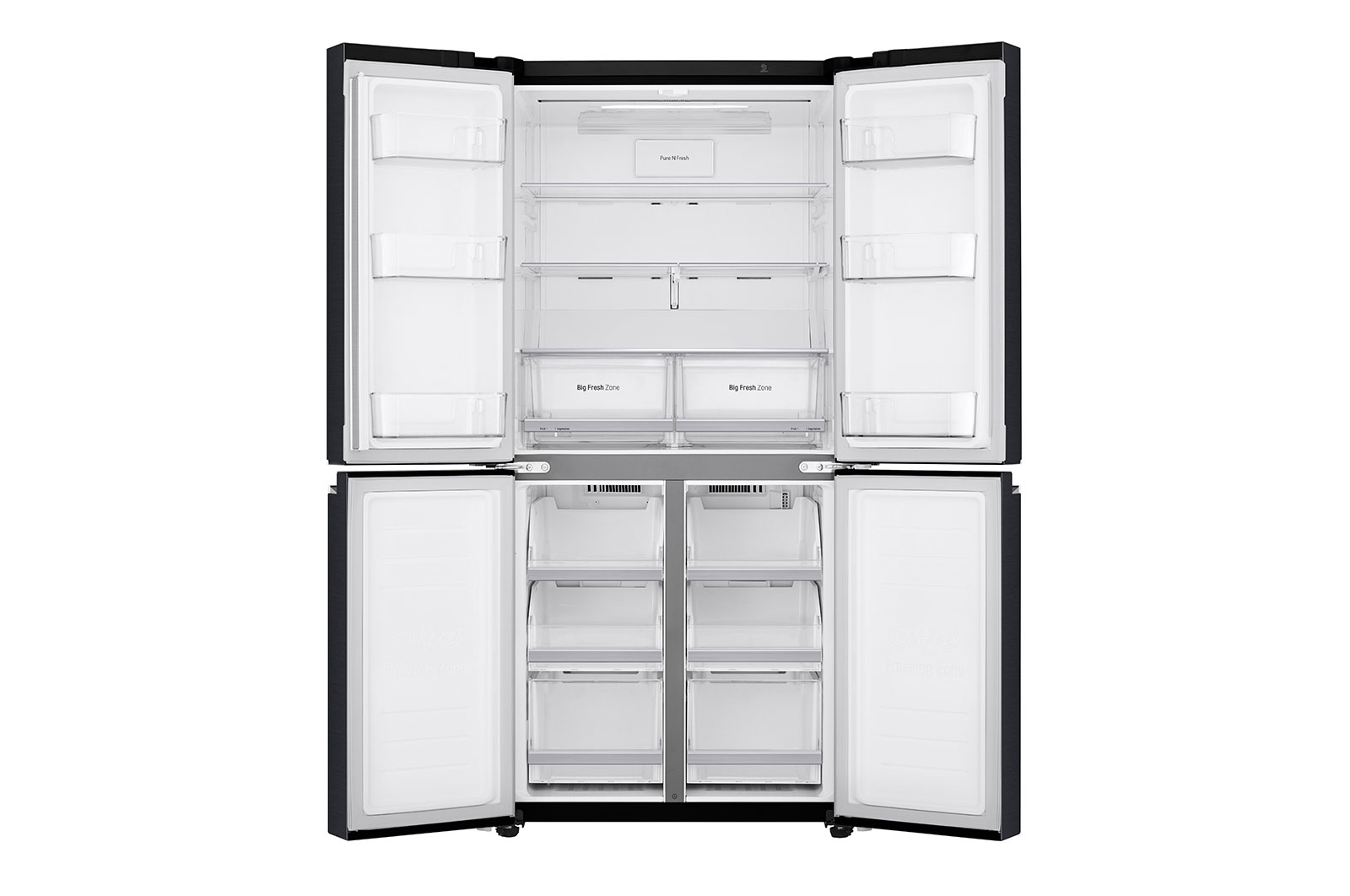 LG Slim Fit Multi-Door Kühlschrank (E, 530L, 178,7cm hoch) | GMB844MC4E, GMB844MC4E