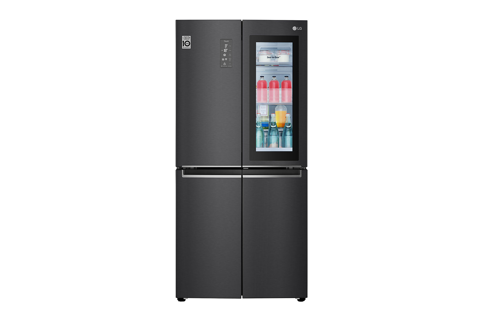 LG Multi-Door Kühlschrank mit InstaView® | 530 Liter Kapazität | EEK E | GMQ844MC5E, GMQ844MC5E