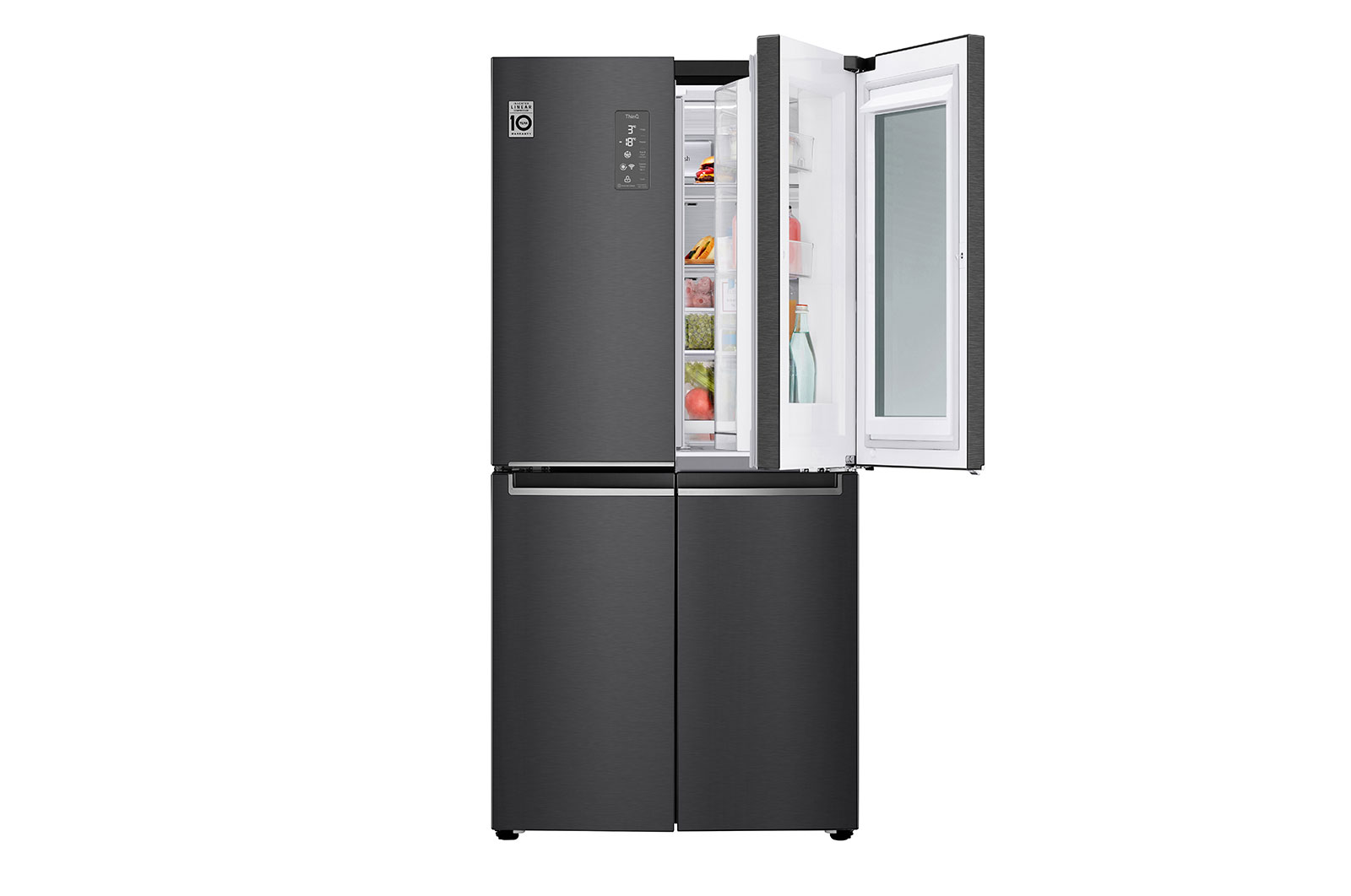 LG Multi-Door Kühlschrank mit InstaView® | 530 Liter Kapazität | EEK E | GMQ844MC5E, GMQ844MC5E