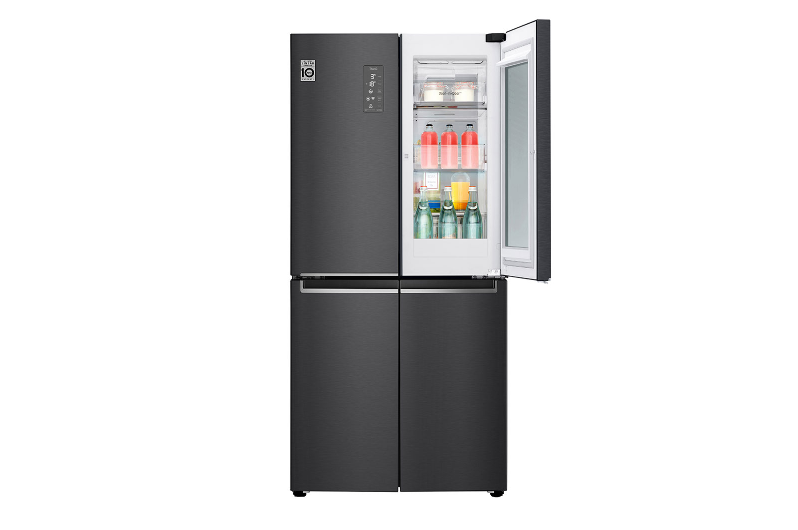 LG Multi-Door Kühlschrank mit InstaView® | 530 Liter Kapazität | EEK E | GMQ844MC5E, GMQ844MC5E