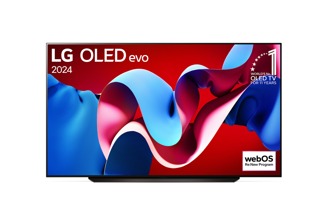 LG 83 Zoll LG OLED evo C4 4K Smart TV, OLED83C47LA