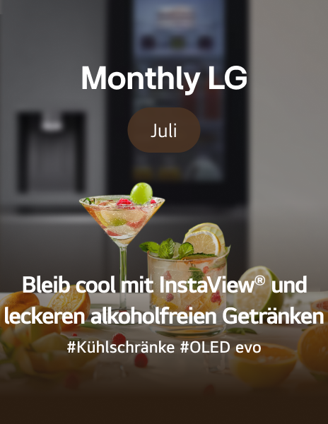 Bleib cool mit InstaView und leckeren alkoholfreien Getränken