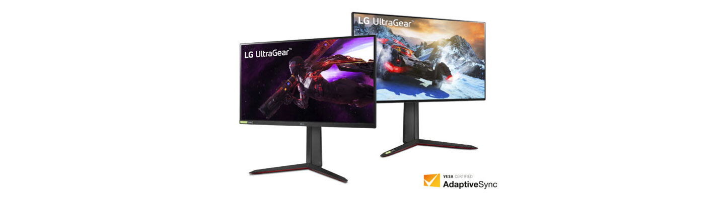 LG UltraGear Gaming Monitors First in the World to be Certified as VESA AdaptiveSync Display