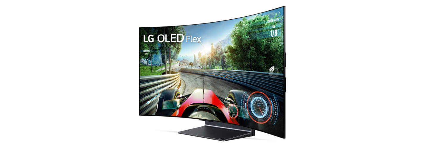 LG Takes Gaming Immersion Next-Level With World’s First Bendable 42-Inch OLED TV