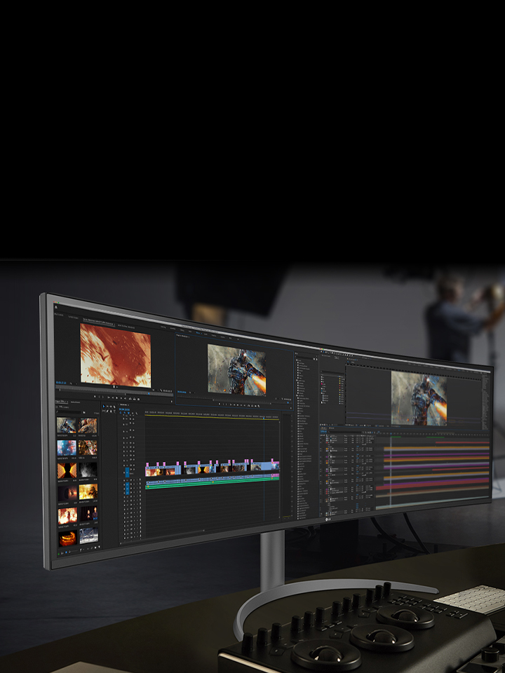 画面が広がる、世界が広がる LG UltraWide Monitor