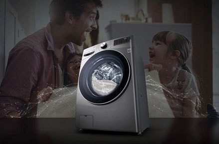 เครื่องซักอบผ้า LG