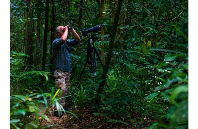 คนกำลังถ่ายรูปที่อุทยานแห่งชาติเขาหลวง