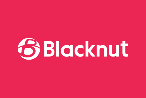 An app logo of Blacknut.	