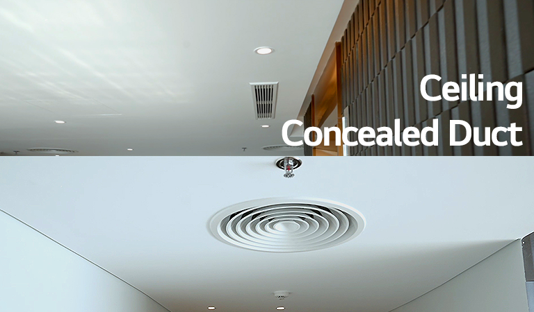 Ceiling Concealed Duct