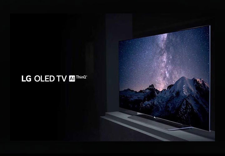 The perfect black feature of LG OLED TV 4K